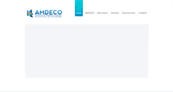 Desktop Screenshot of amdeco.org.bo